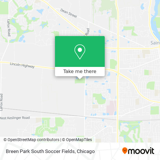 Breen Park South Soccer Fields map