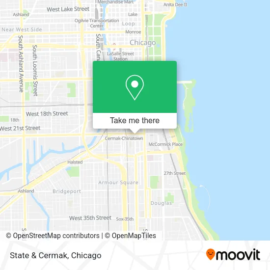 State & Cermak map