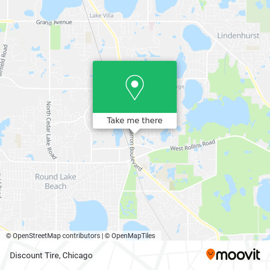 Discount Tire map