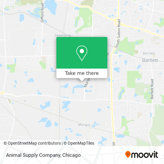 Animal Supply Company map