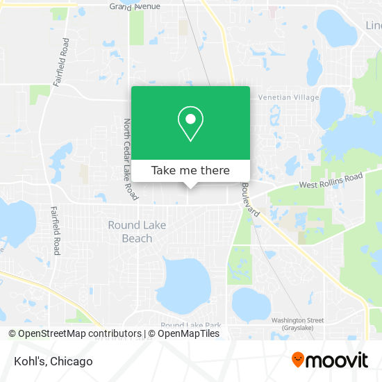 Kohl's map