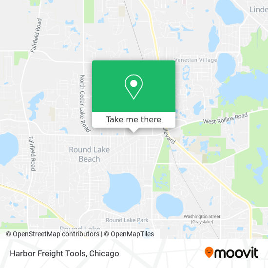 Mapa de Harbor Freight Tools