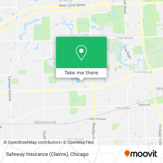 Mapa de Safeway Insurance (Claims)