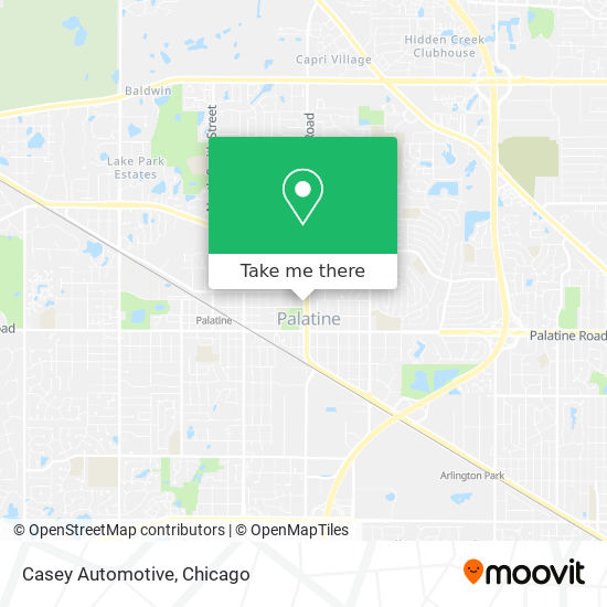 Casey Automotive map