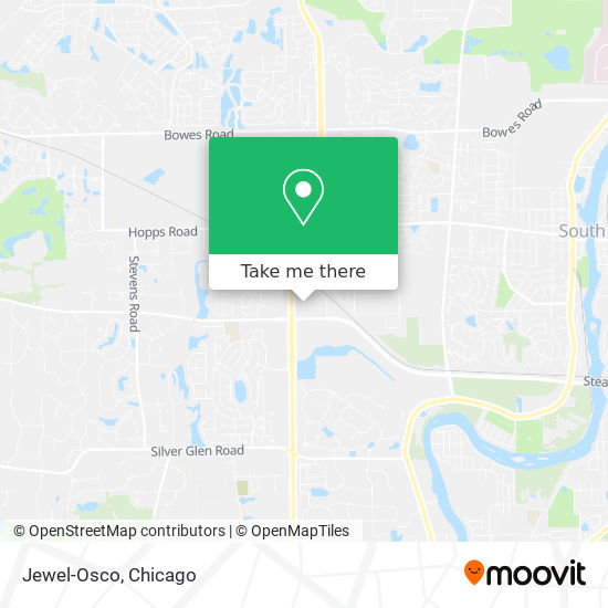 Jewel-Osco map