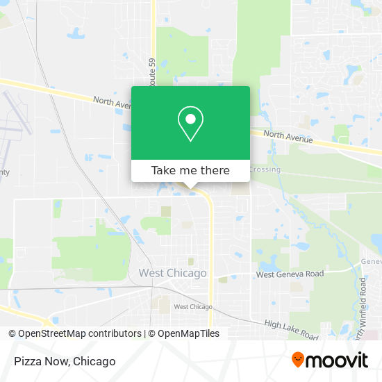 Pizza Now map