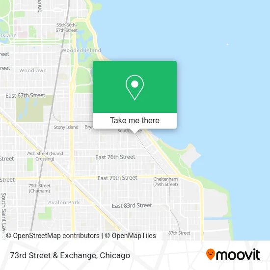 Mapa de 73rd Street & Exchange