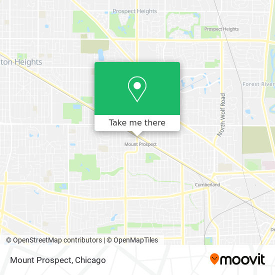 Mount Prospect map