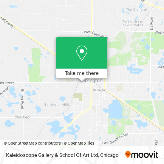 Kaleidoscope Gallery & School Of Art Ltd map