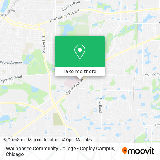 Waubonsee Community College - Copley Campus map