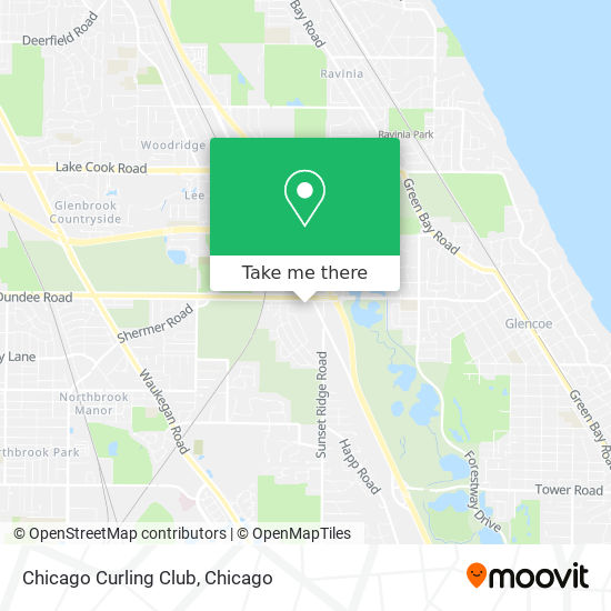 Mapa de Chicago Curling Club