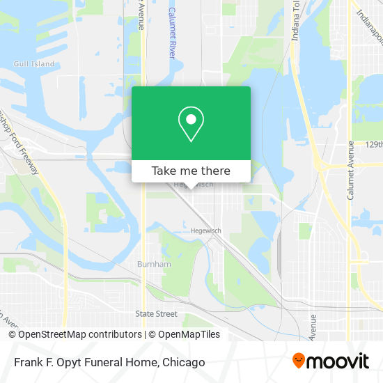 Frank F. Opyt Funeral Home map