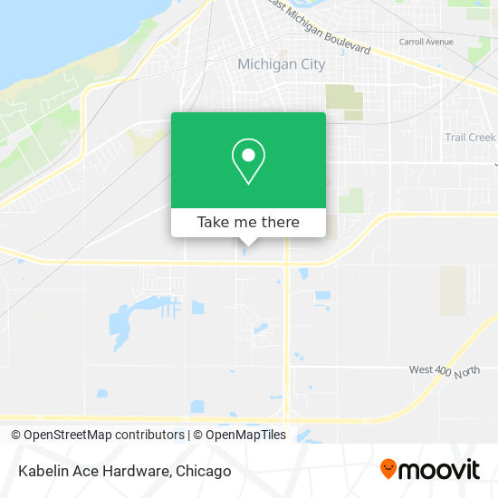 Kabelin Ace Hardware map