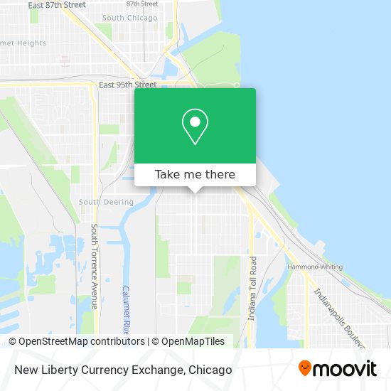 New Liberty Currency Exchange map