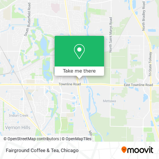 Mapa de Fairground Coffee & Tea