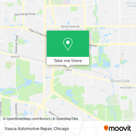 Mapa de Itasca Automotive Repair