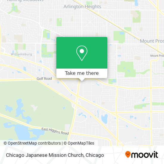 Chicago Japanese Mission Church map
