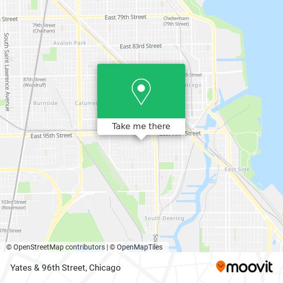 Mapa de Yates & 96th Street