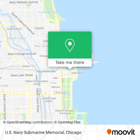 Mapa de U.S. Navy Submarine Memorial