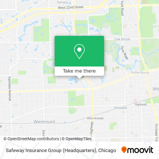 Mapa de Safeway Insurance Group (Headquarters)