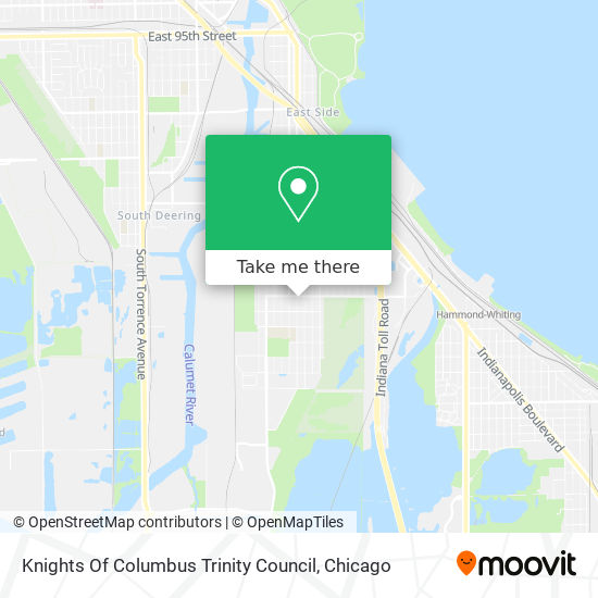 Knights Of Columbus Trinity Council map