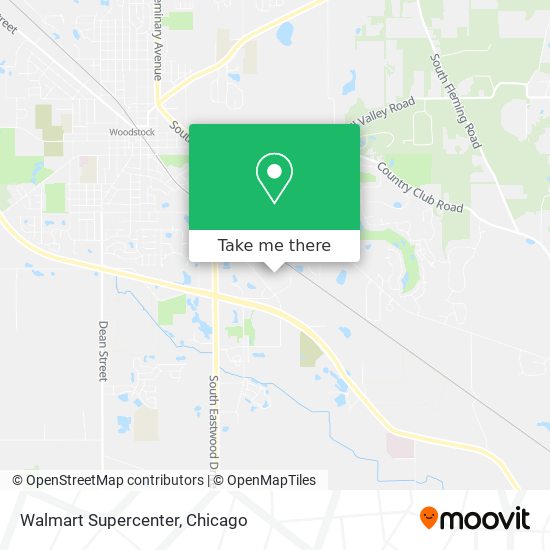 Walmart Supercenter map