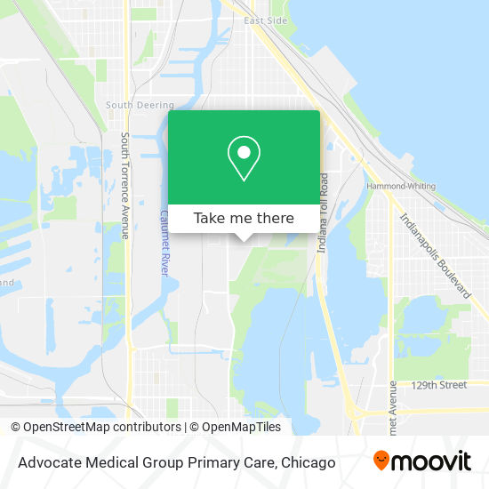 Mapa de Advocate Medical Group Primary Care