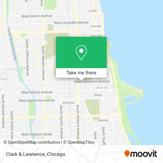 Clark & Lawrence map