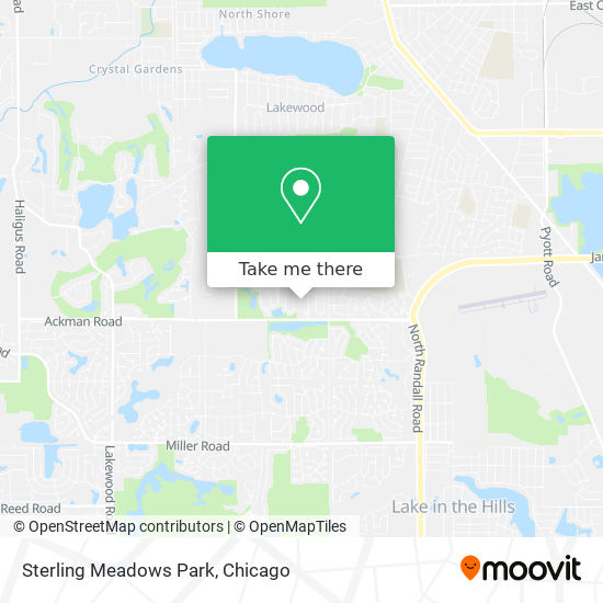 Mapa de Sterling Meadows Park