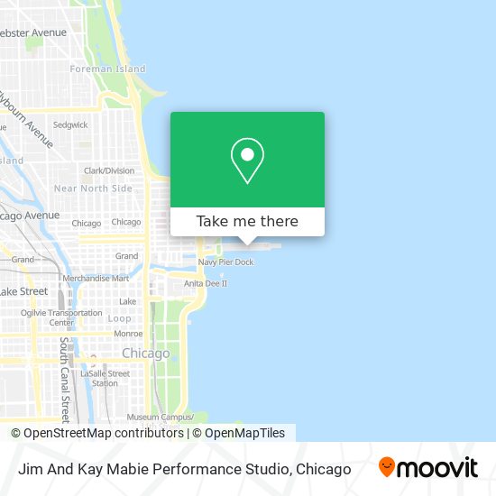 Jim And Kay Mabie Performance Studio map