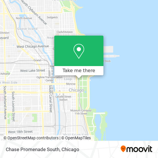 Mapa de Chase Promenade South