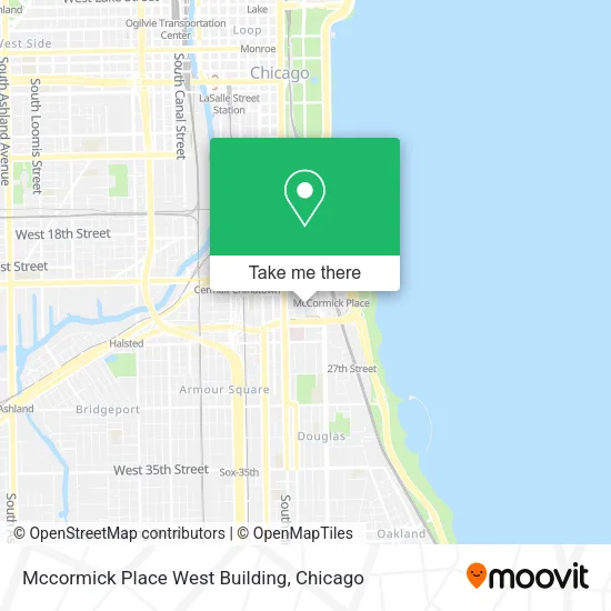 Mccormick Place West Building map