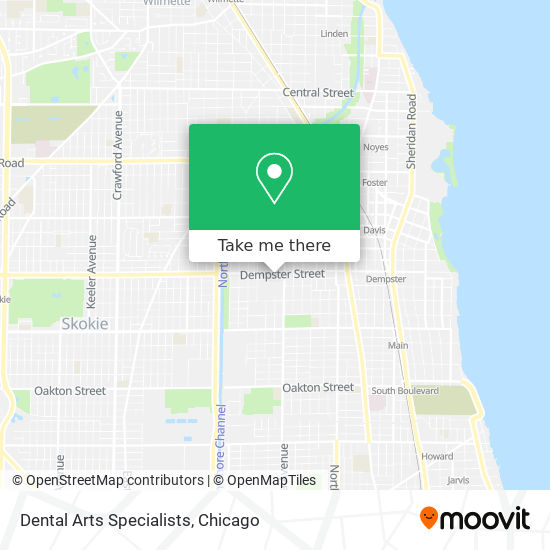 Mapa de Dental Arts Specialists