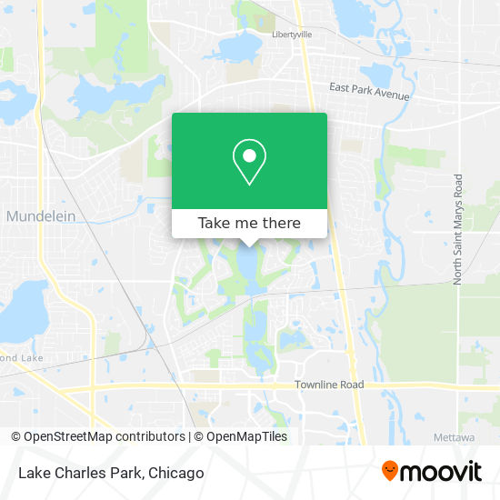 Mapa de Lake Charles Park