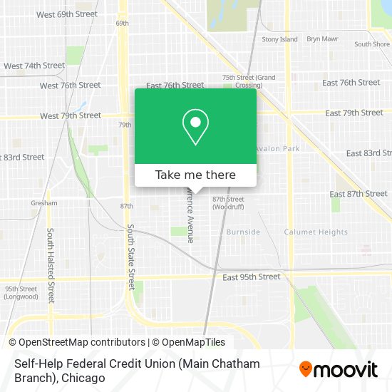 Self-Help Federal Credit Union (Main Chatham Branch) map