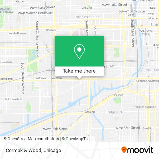 Cermak & Wood map