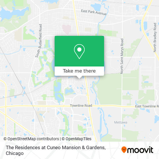 The Residences at Cuneo Mansion & Gardens map