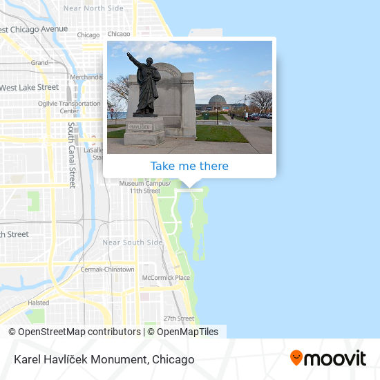 Mapa de Karel Havlíček Monument