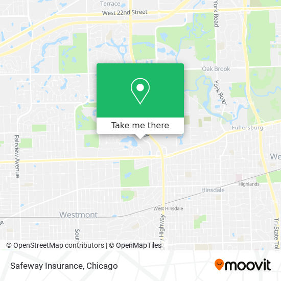 Mapa de Safeway Insurance