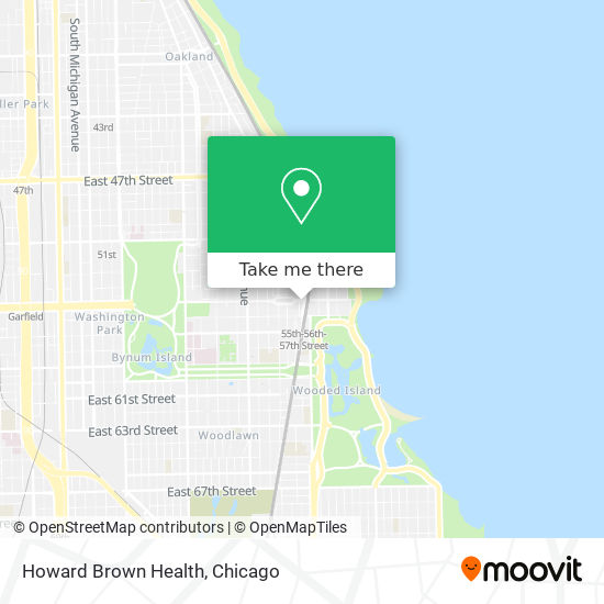 Howard Brown Health map