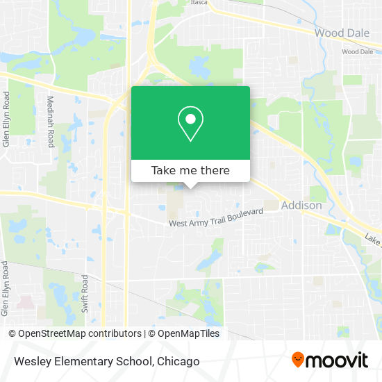 Mapa de Wesley Elementary School