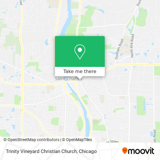 Mapa de Trinity Vineyard Christian Church