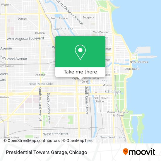 Presidential Towers Garage map