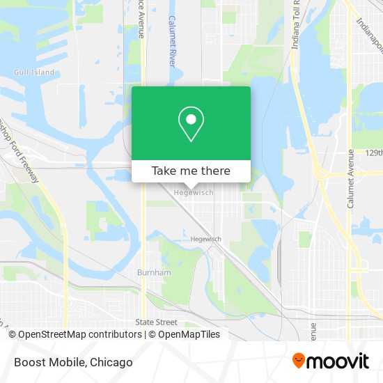 Boost Mobile map