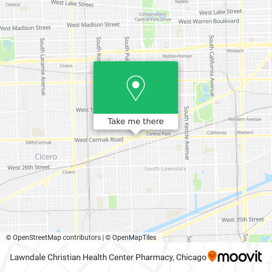 Lawndale Christian Health Center Pharmacy map