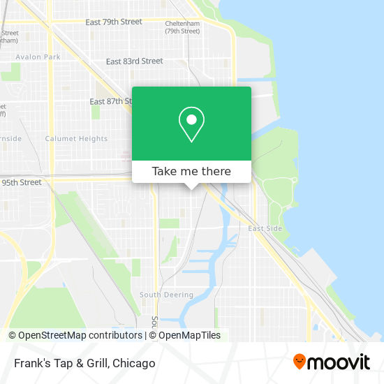 Mapa de Frank's Tap & Grill