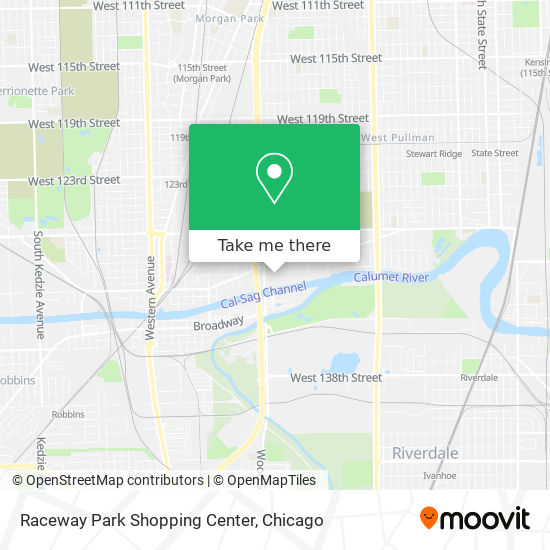 Raceway Park Shopping Center map