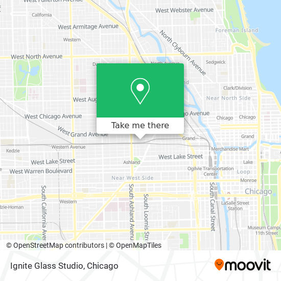 Mapa de Ignite Glass Studio