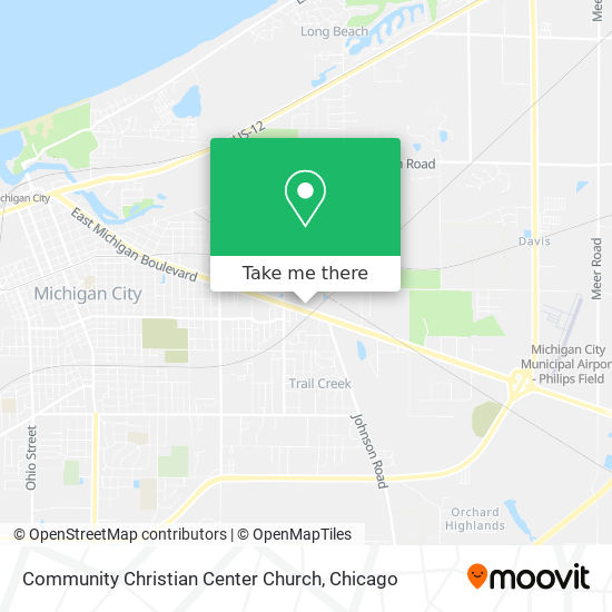 Mapa de Community Christian Center Church