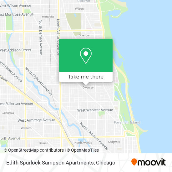 Mapa de Edith Spurlock Sampson Apartments